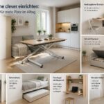 Kleine Räume clever einrichten: Flexible Möbel für mehr Platz im Alltag