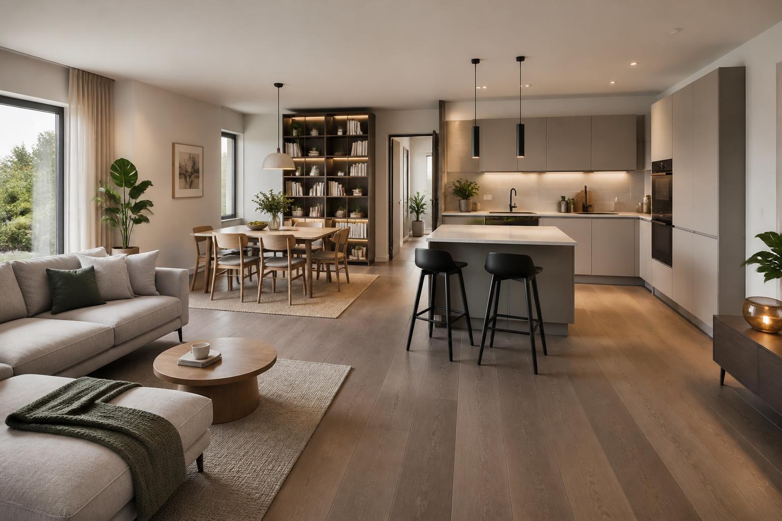 30 m² Wohnküche gestalten: Drei Einrichtungskonzepte für ein modernes Zuhause
