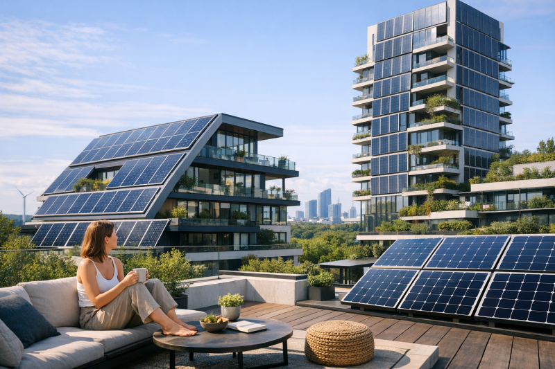 Die Zukunft des Wohnens: Solarenergie als wichtiger Bestandteil moderner Gebäude